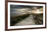 The Boardwalk-Eric Wood-Framed Art Print