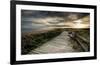 The Boardwalk-Eric Wood-Framed Art Print