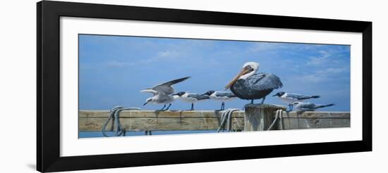 The Boardwalk-Michael Jackson-Framed Giclee Print