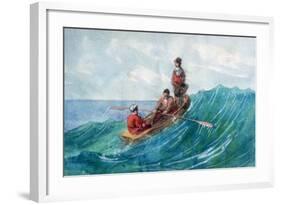 The Boat, 1820-1876-George Sand-Framed Giclee Print