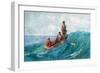 The Boat, 1820-1876-George Sand-Framed Giclee Print