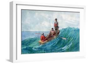 The Boat, 1820-1876-George Sand-Framed Giclee Print