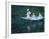 The Boat at Giverny (En Norvégienn)-Claude Monet-Framed Giclee Print