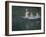 The Boat at Giverny (Or) the Norwegians, the Three Daughters of Mme. Hoschede-Claude Monet-Framed Giclee Print