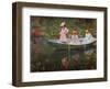 The Boat at Giverny-Claude Monet-Framed Giclee Print