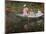 The Boat at Giverny-Claude Monet-Mounted Giclee Print