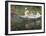 The Boat at Giverny-Claude Monet-Framed Giclee Print