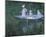 The Boat at Giverny-Claude Monet-Mounted Art Print