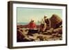 The Boat Builders, 1873-Winslow Homer-Framed Giclee Print