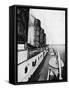 'The boat deck of the Lusitania, showing lifeboats', 1915-Unknown-Framed Stretched Canvas