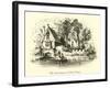 The Boat-House at Park Place-null-Framed Giclee Print