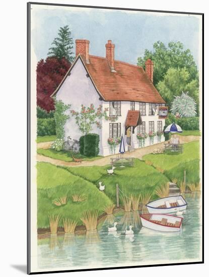 The Boat Inn, 2003-Linda Benton-Mounted Giclee Print