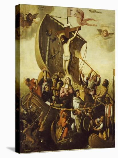 The Boat of Christian Patience-Alejandro De Loarte-Stretched Canvas