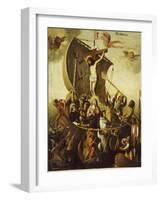 The Boat of Christian Patience-Alejandro De Loarte-Framed Giclee Print