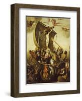 The Boat of Christian Patience-Alejandro De Loarte-Framed Giclee Print