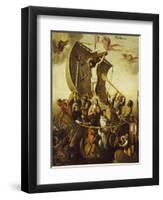 The Boat of Christian Patience-Alejandro De Loarte-Framed Giclee Print