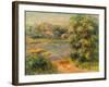 The Boat on the Lake, 1901-Pierre-Auguste Renoir-Framed Giclee Print