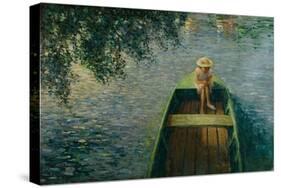 The Boat on the Marne. En Barque sur la Marne. 1905-Henri Lebasque-Stretched Canvas