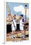 The Boat Race, 1936-René Bull-Framed Giclee Print