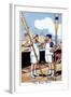 The Boat Race, 1936-René Bull-Framed Giclee Print