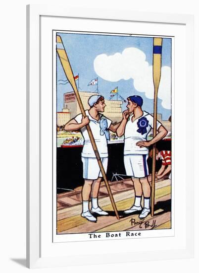 The Boat Race, 1936-René Bull-Framed Giclee Print