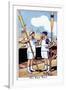 The Boat Race, 1936-René Bull-Framed Giclee Print