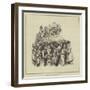 The Boat-Race in the Borough-null-Framed Giclee Print