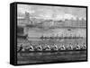 The Boat Race, Ready to Start-Harry Payne-Framed Stretched Canvas