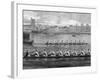 The Boat Race, Ready to Start-Harry Payne-Framed Photographic Print