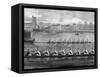 The Boat Race, Ready to Start-Harry Payne-Framed Stretched Canvas