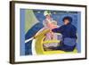 The Boat Travel-Mary Cassatt-Framed Art Print