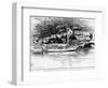 The Boat Which Joshua Slocum Rebuilt and Sailed Single- Handed Round the World at Gibraltar-George Varian-Framed Photographic Print