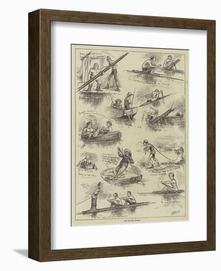 The Boating Fever-null-Framed Giclee Print