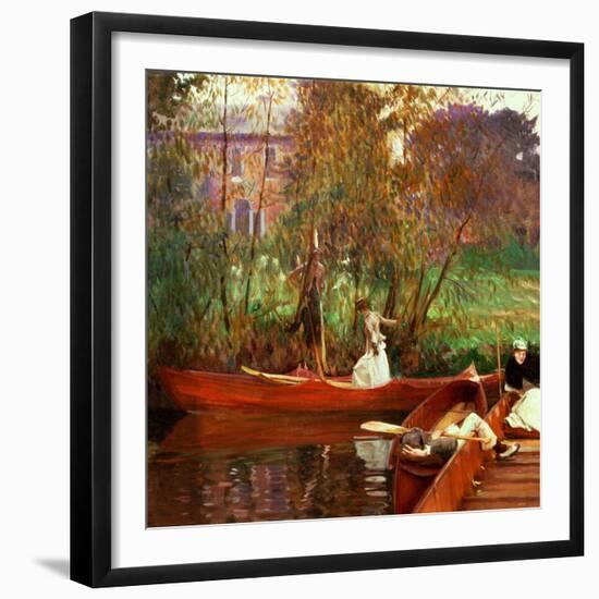 The Boating Party, 1889-John Singer Sargent-Framed Giclee Print