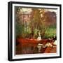 The Boating Party, 1889-John Singer Sargent-Framed Giclee Print