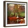 The Boating Party, 1889-John Singer Sargent-Framed Giclee Print