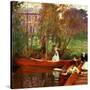 The Boating Party, 1889-John Singer Sargent-Stretched Canvas
