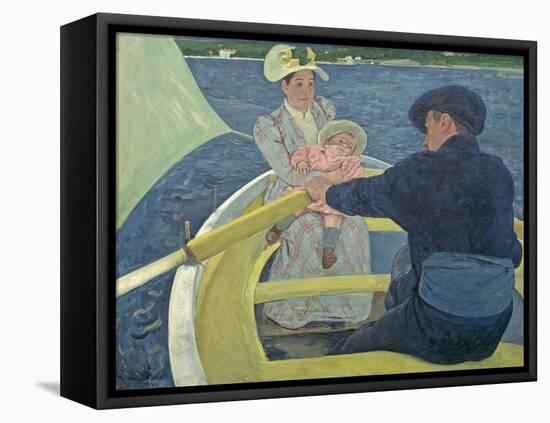 The Boating Party, 1893-94-Mary Cassatt-Framed Stretched Canvas