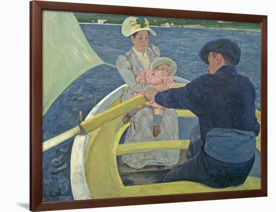 The Boating Party, 1893-94-Mary Cassatt-Framed Giclee Print