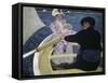 The Boating Party-Mary Cassatt-Framed Stretched Canvas