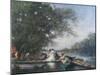 The Boating Party-Ferdinand Heilbuth-Mounted Giclee Print