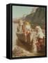 The Boating Party-Edwin Thomas Roberts-Framed Stretched Canvas