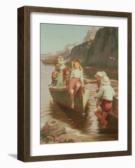 The Boating Party-Edwin Thomas Roberts-Framed Giclee Print