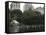 The Boating Pond, Central Park, Manhattan, New York City, New York, USA-Amanda Hall-Framed Stretched Canvas