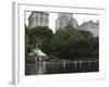 The Boating Pond, Central Park, Manhattan, New York City, New York, USA-Amanda Hall-Framed Photographic Print