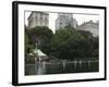 The Boating Pond, Central Park, Manhattan, New York City, New York, USA-Amanda Hall-Framed Photographic Print