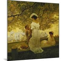 The Boating Trip-Gaston De Latouche-Mounted Giclee Print