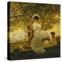 The Boating Trip-Gaston De Latouche-Stretched Canvas