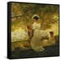 The Boating Trip-Gaston De Latouche-Framed Stretched Canvas