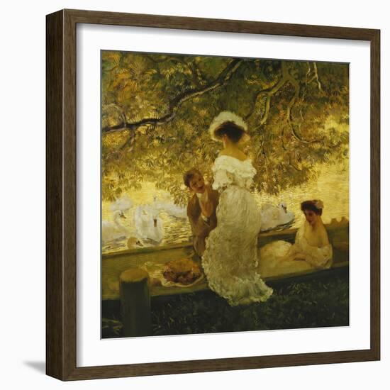 The Boating Trip-Gaston Latouche-Framed Giclee Print